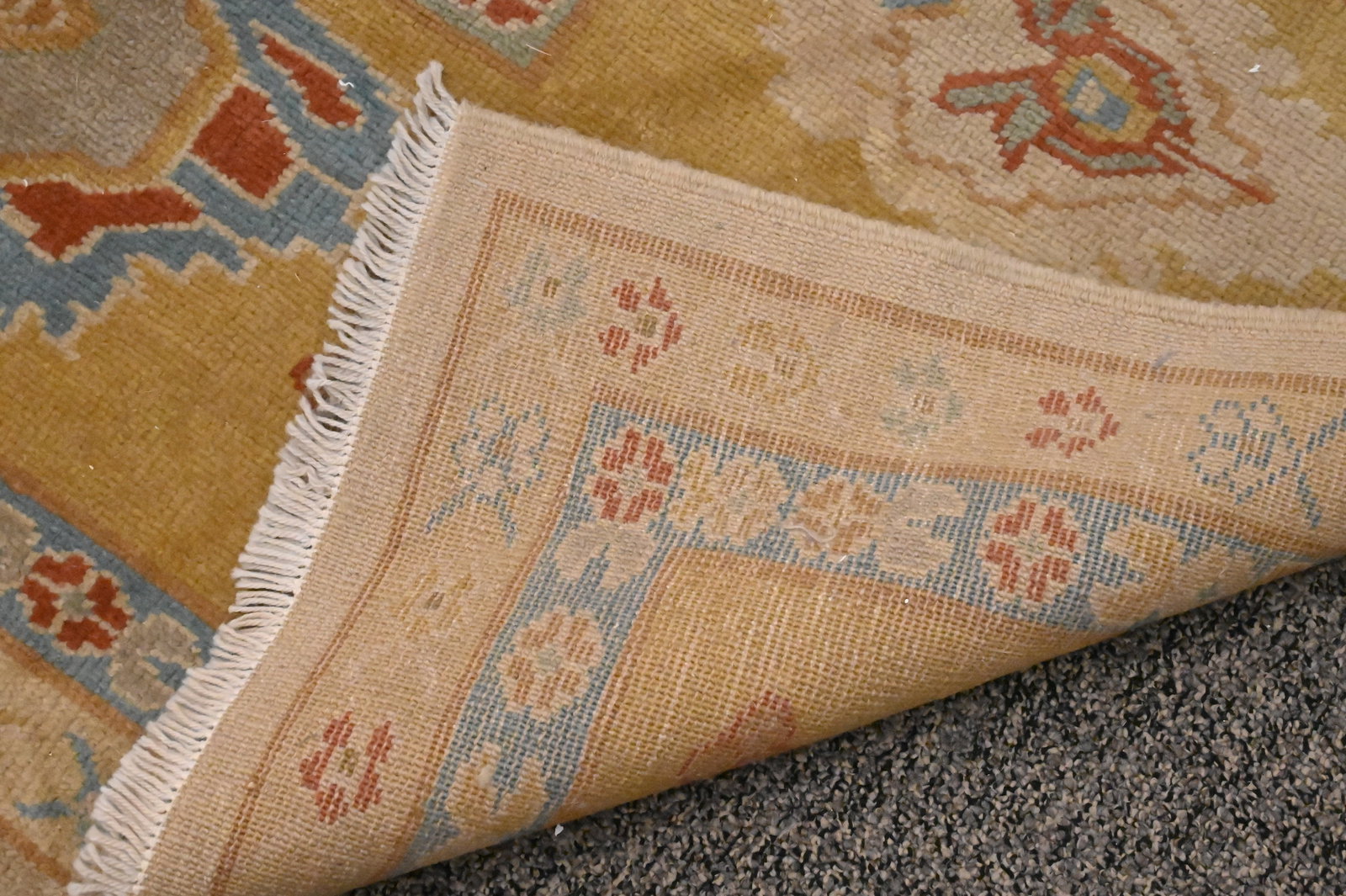Oushak Oriental Room Size Carpet - 3