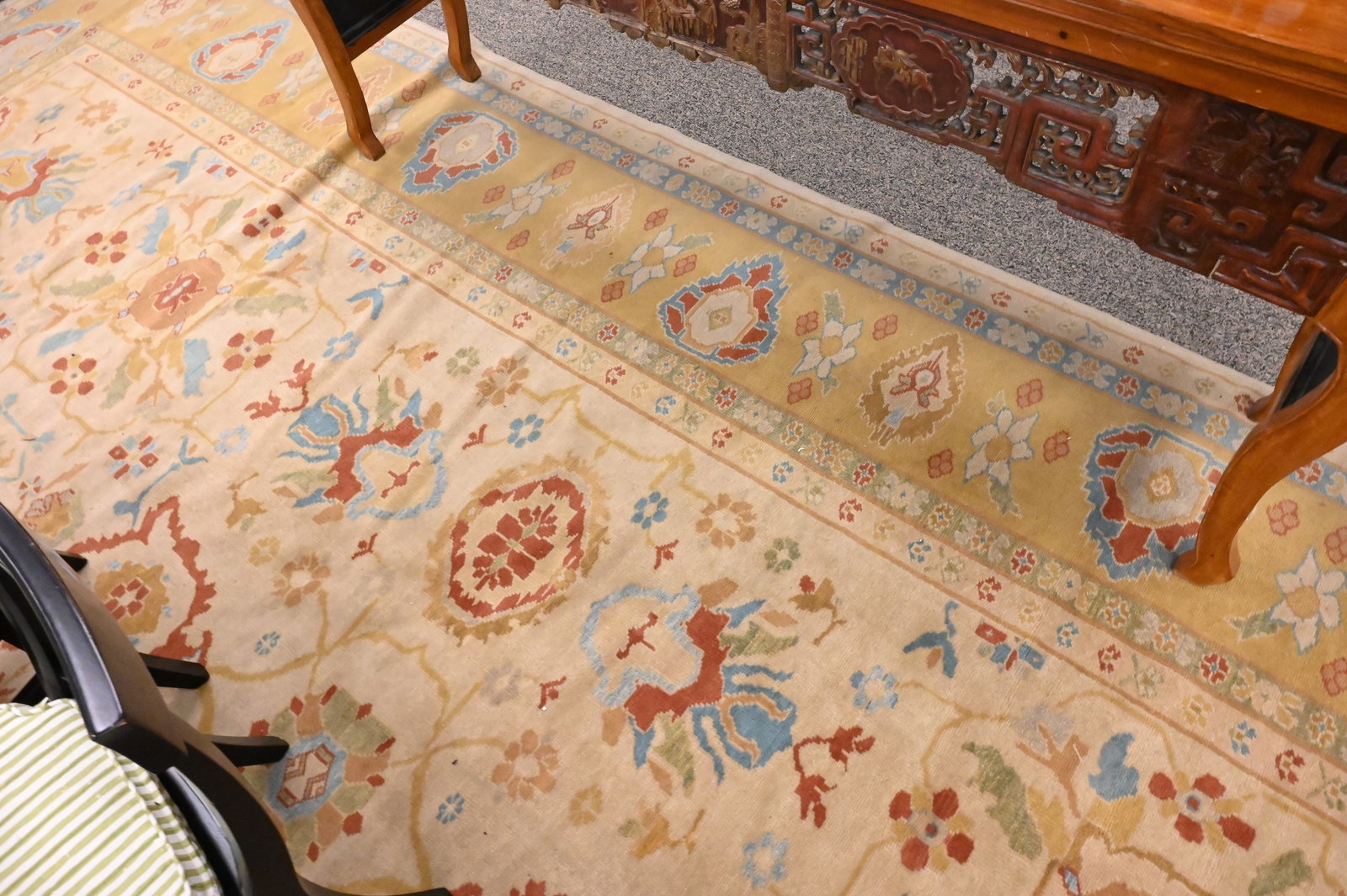 Oushak Oriental Room Size Carpet - 5