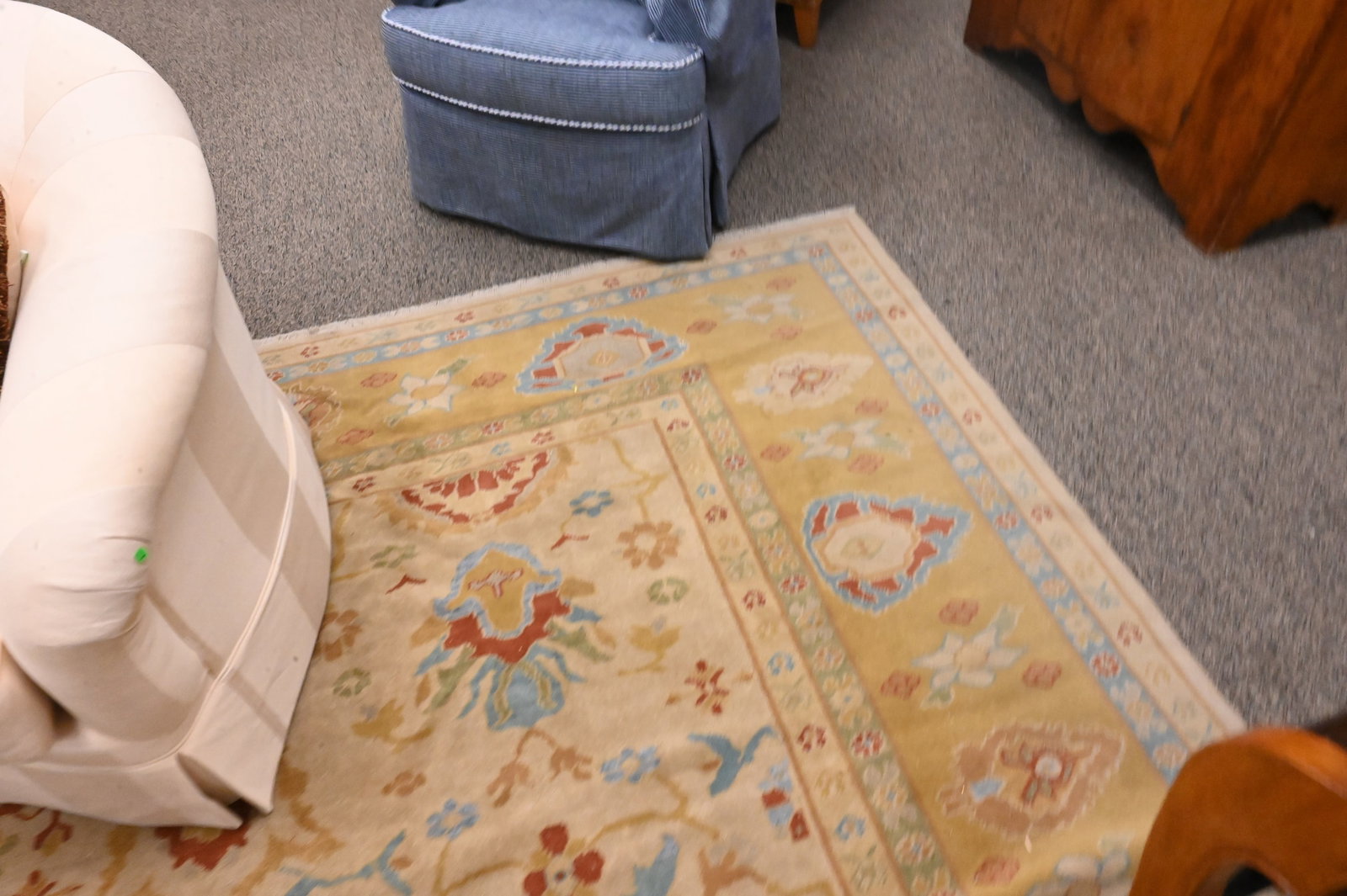 Oushak Oriental Room Size Carpet - 6