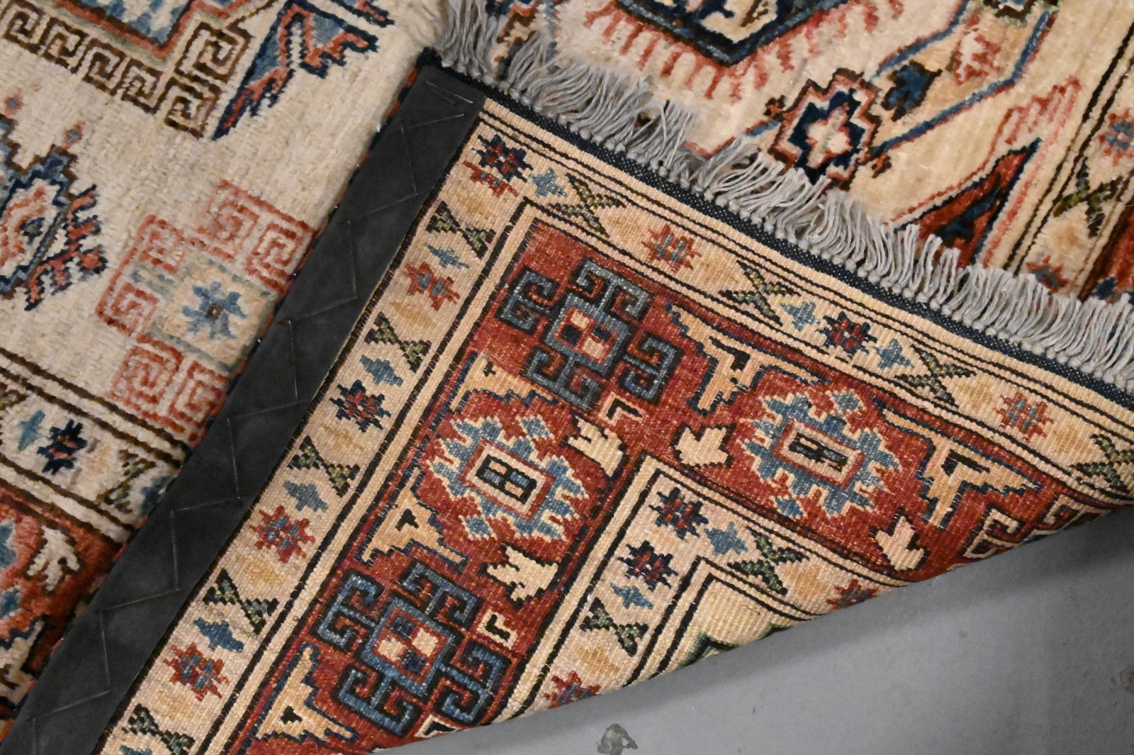 Oriental Throw Rug - 3