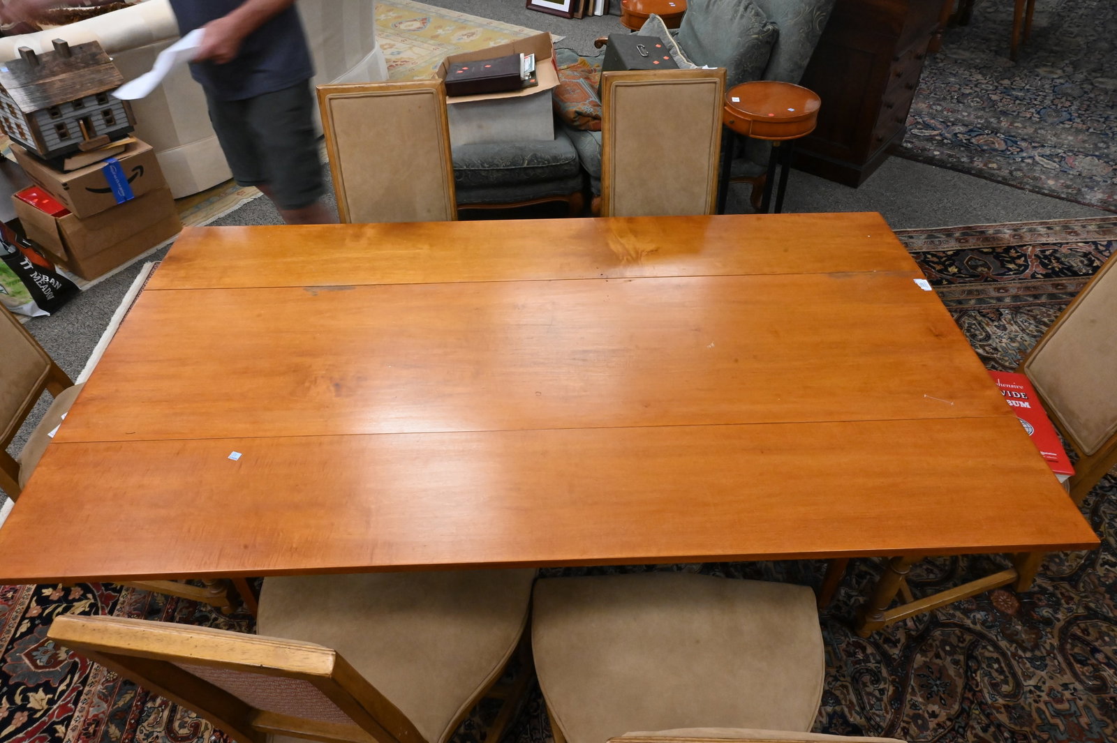 Eldred Wheeler Maple Harvest Table - 3