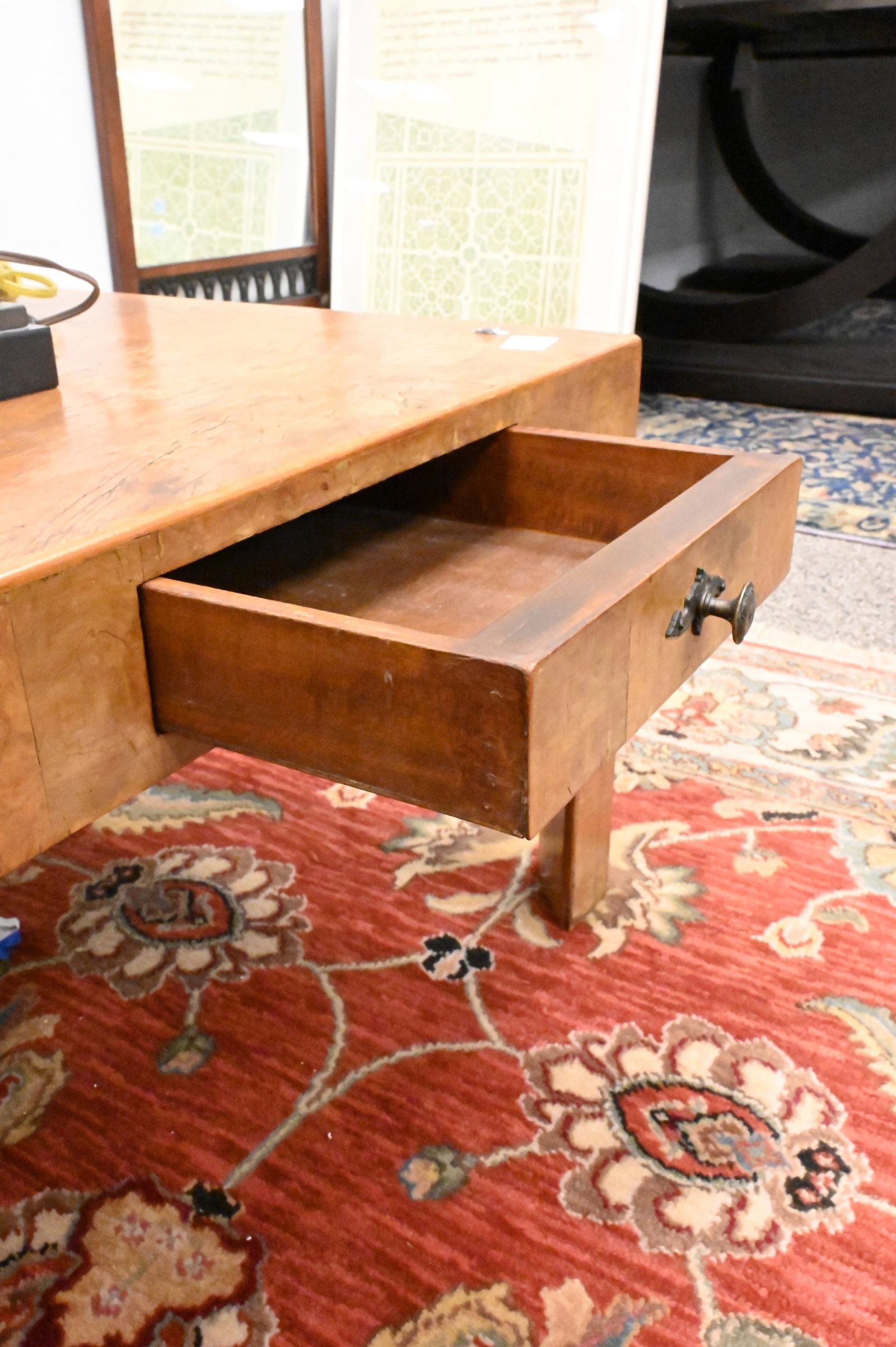 Burlwood Coffee Table - 5