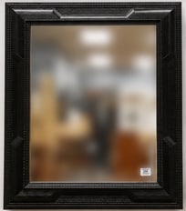 Flemish Baroque Style Ebonized Mirror - 6