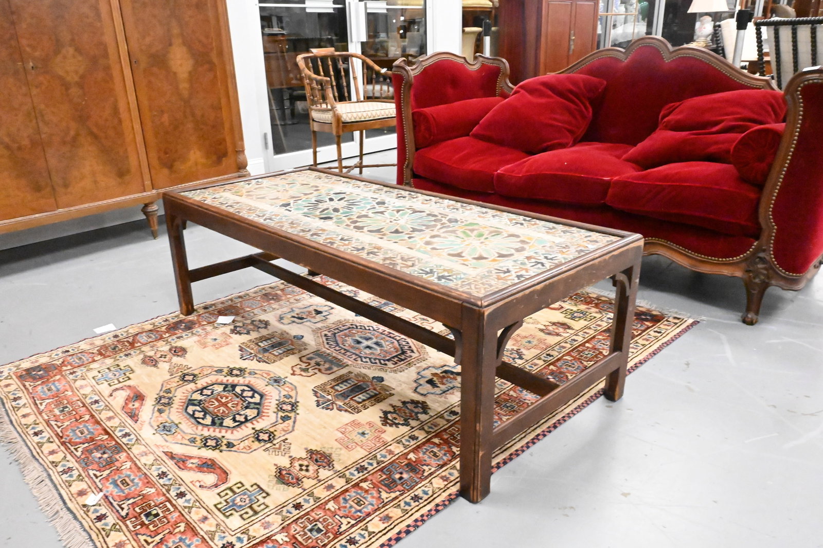 Coffee Table having Tile Top - 4