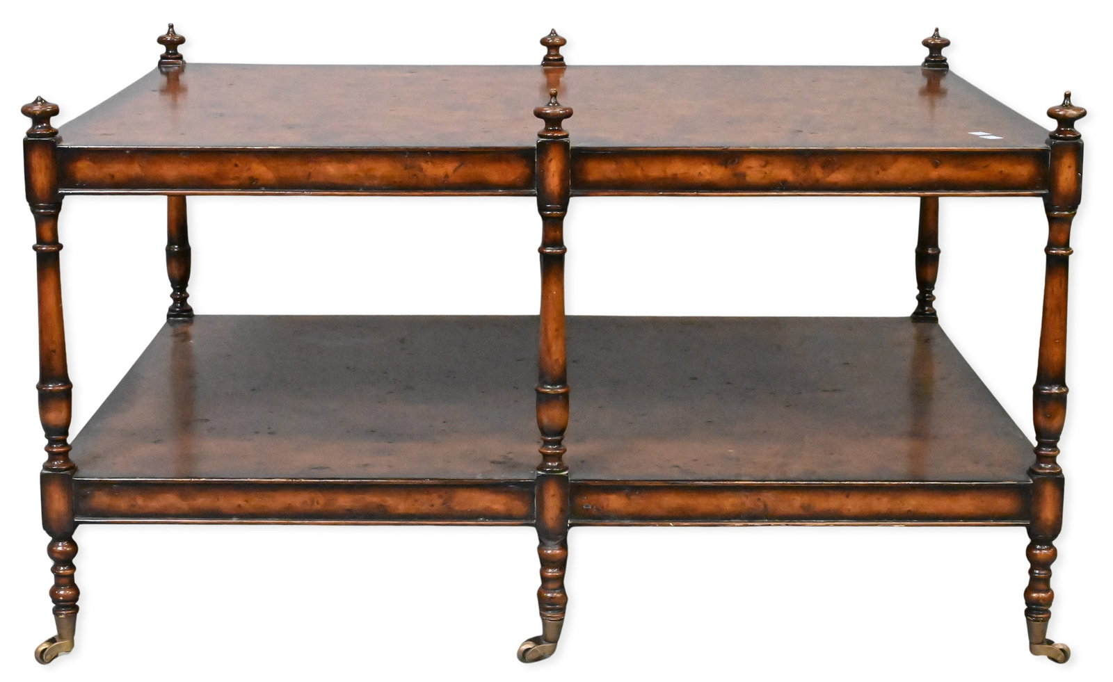Maitland Smith Burlwood Regency Style Coffee Table (1 of 5)
