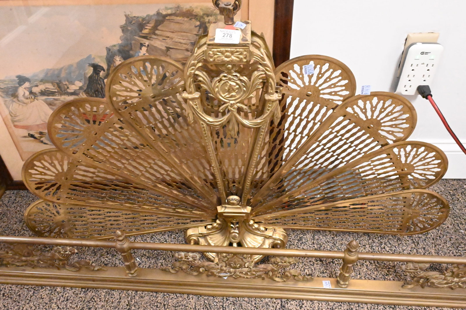 Two Piece Fireplace Accessory Group - 2