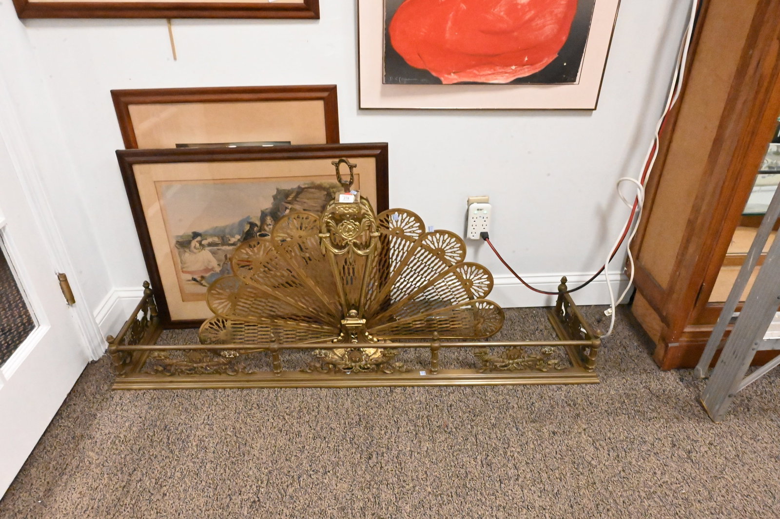 Two Piece Fireplace Accessory Group - 4
