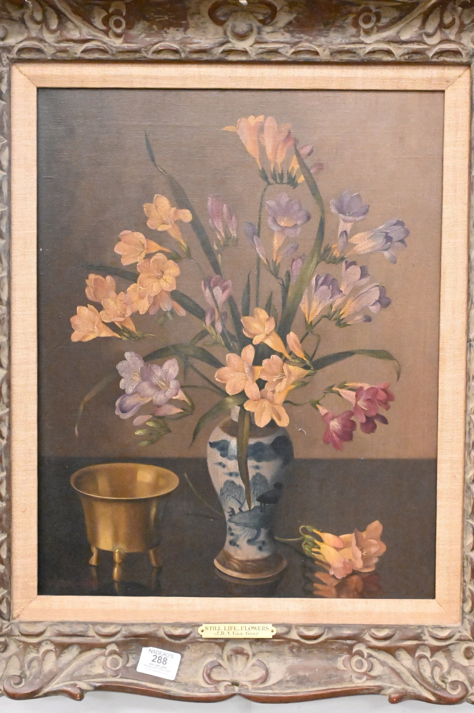 Two Framed Still Lifes - 4