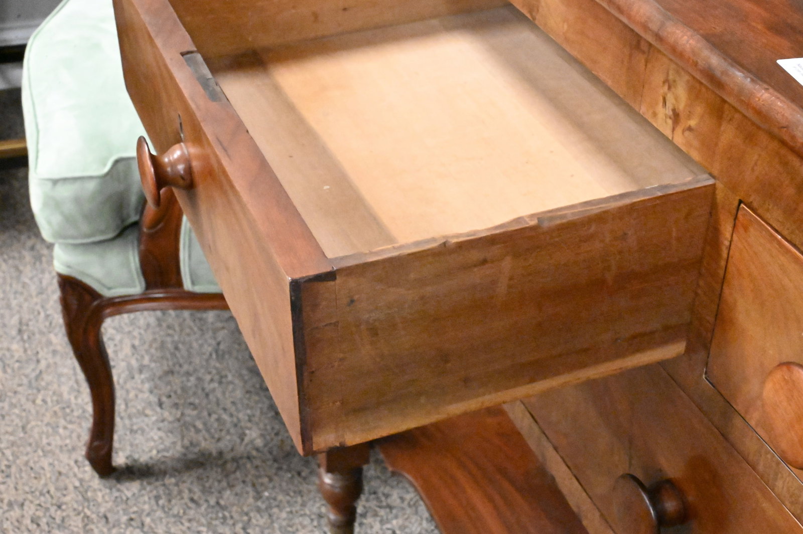 Sheraton Mahogany Server - 4