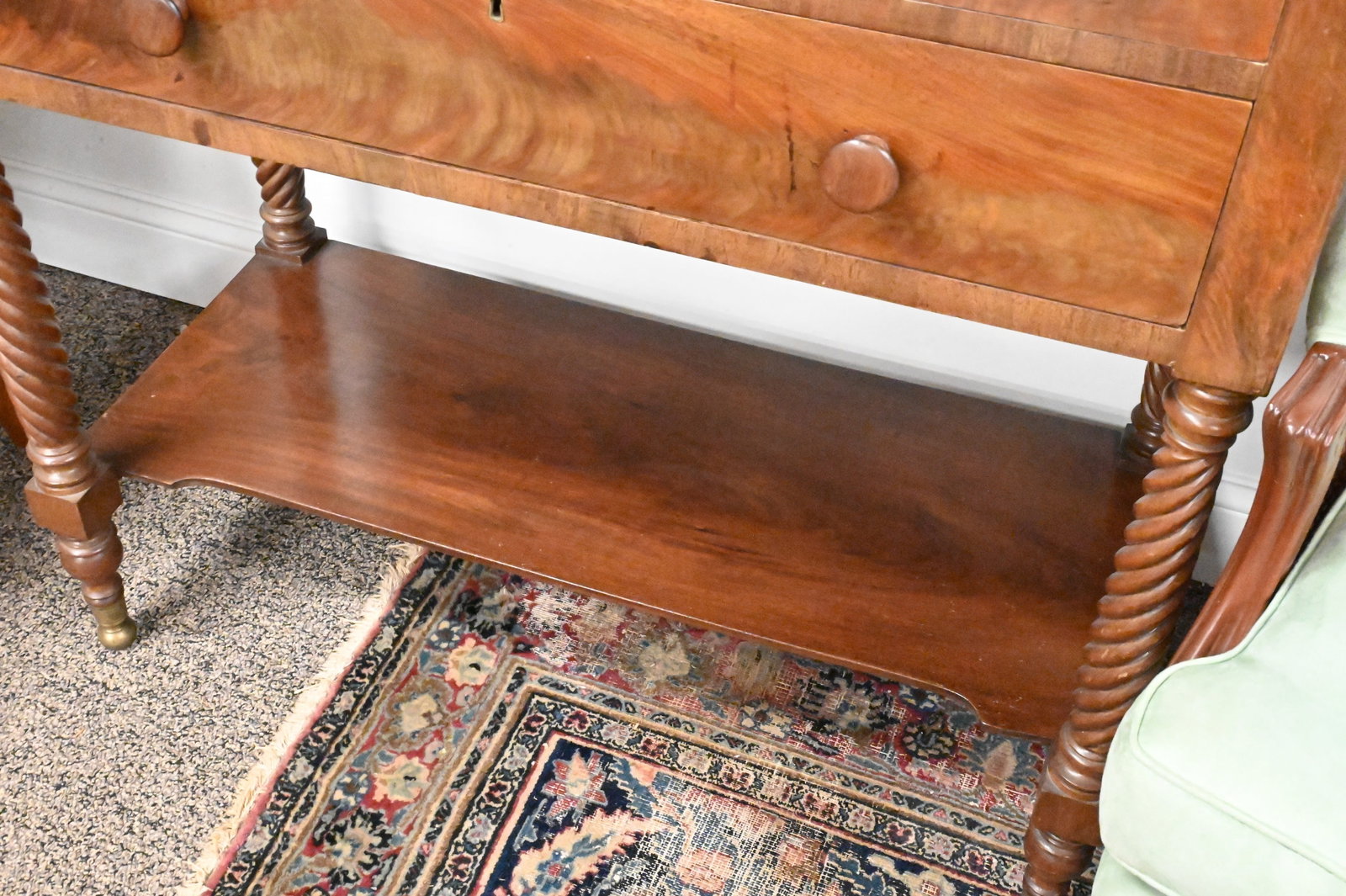 Sheraton Mahogany Server - 5
