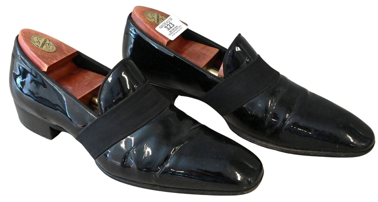 Pair of Tom Ford Leather Loafer / Opera Pumps for Men (1 of 5)
