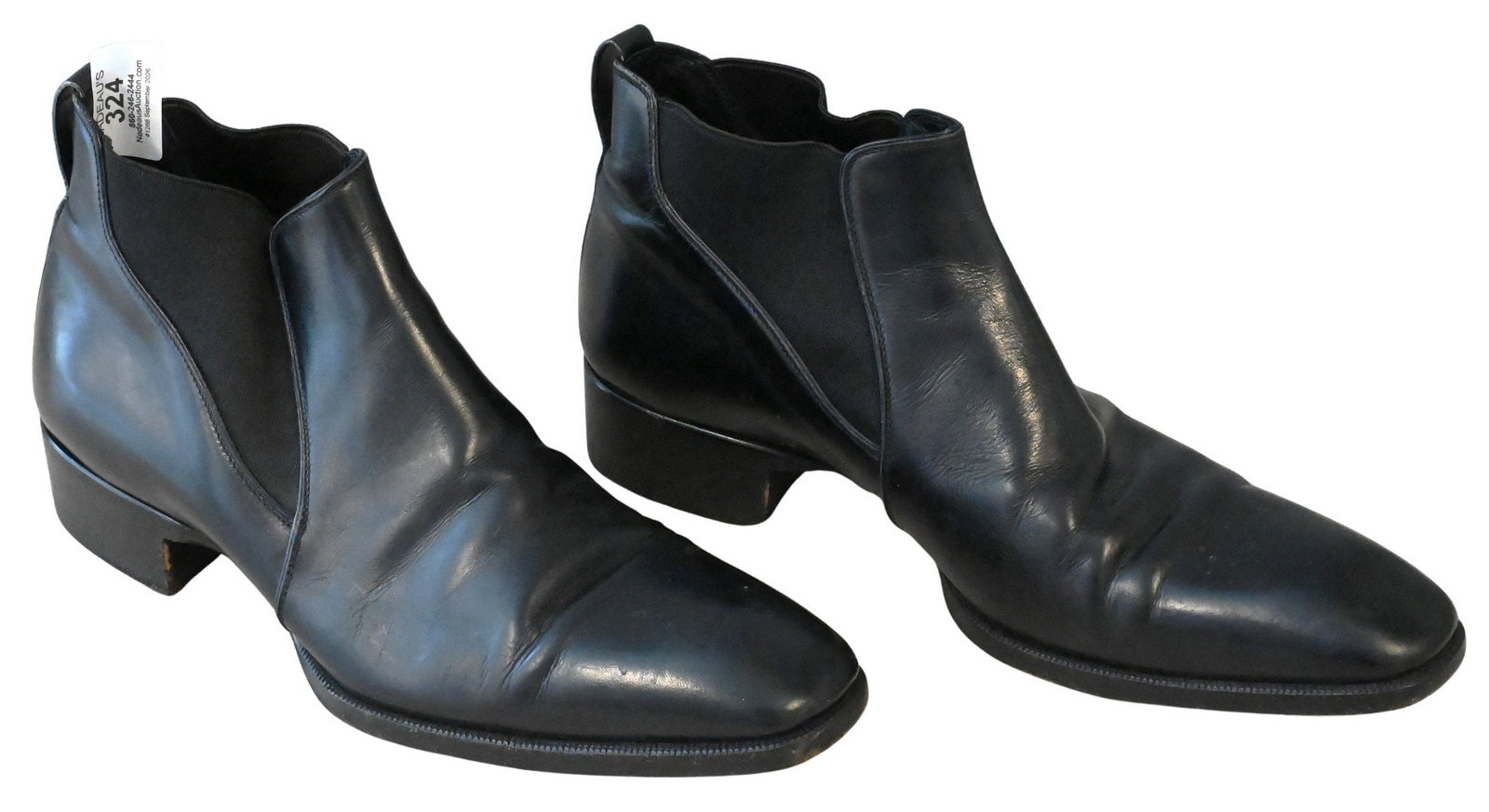 Pair of Men's Tom Ford Leather Elkan Chelsea Boots (1 of 4)