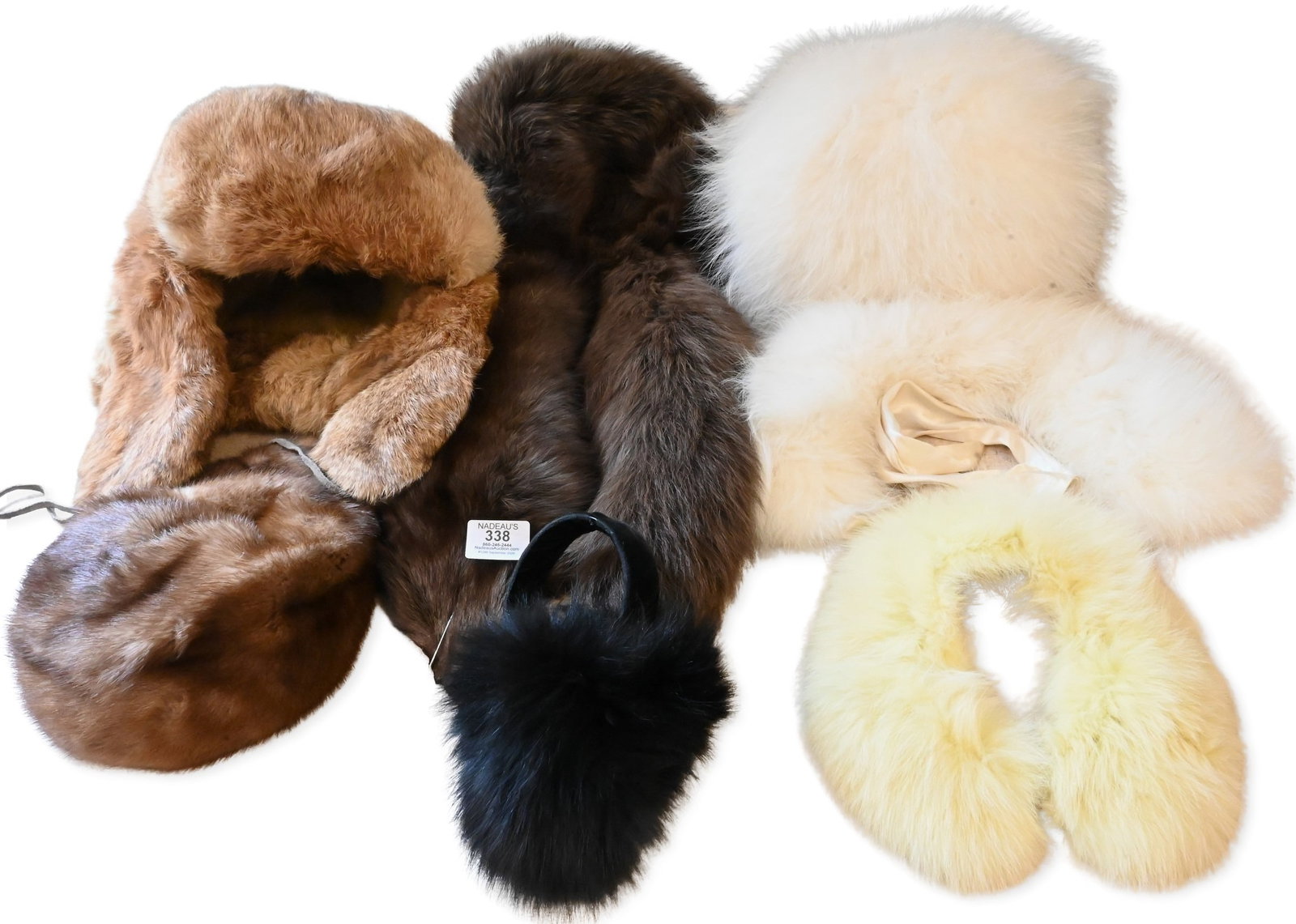 Group of Five Fur Pieces (1 of 6)