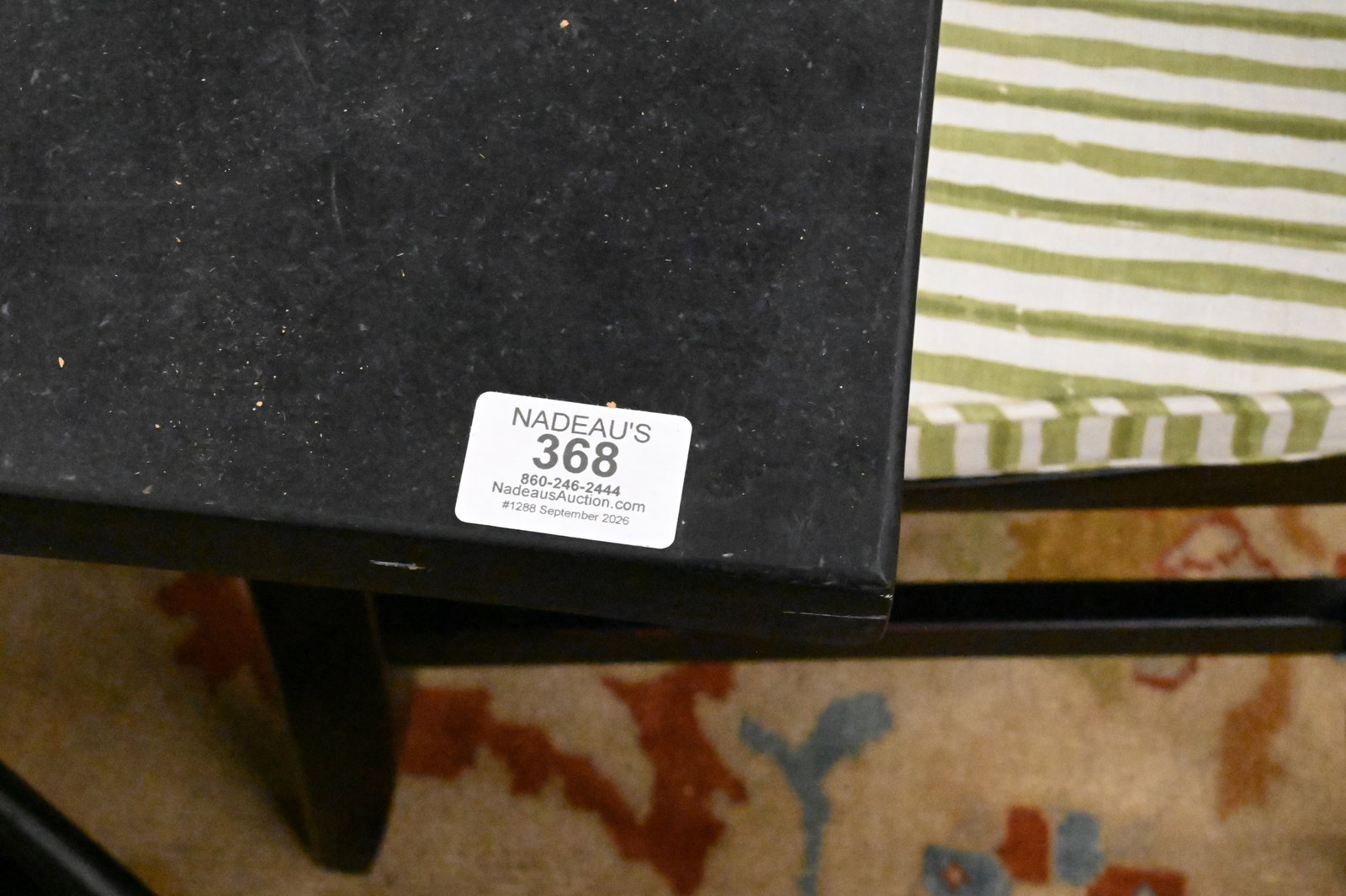 Pietra Dura Top Dining Table - 6