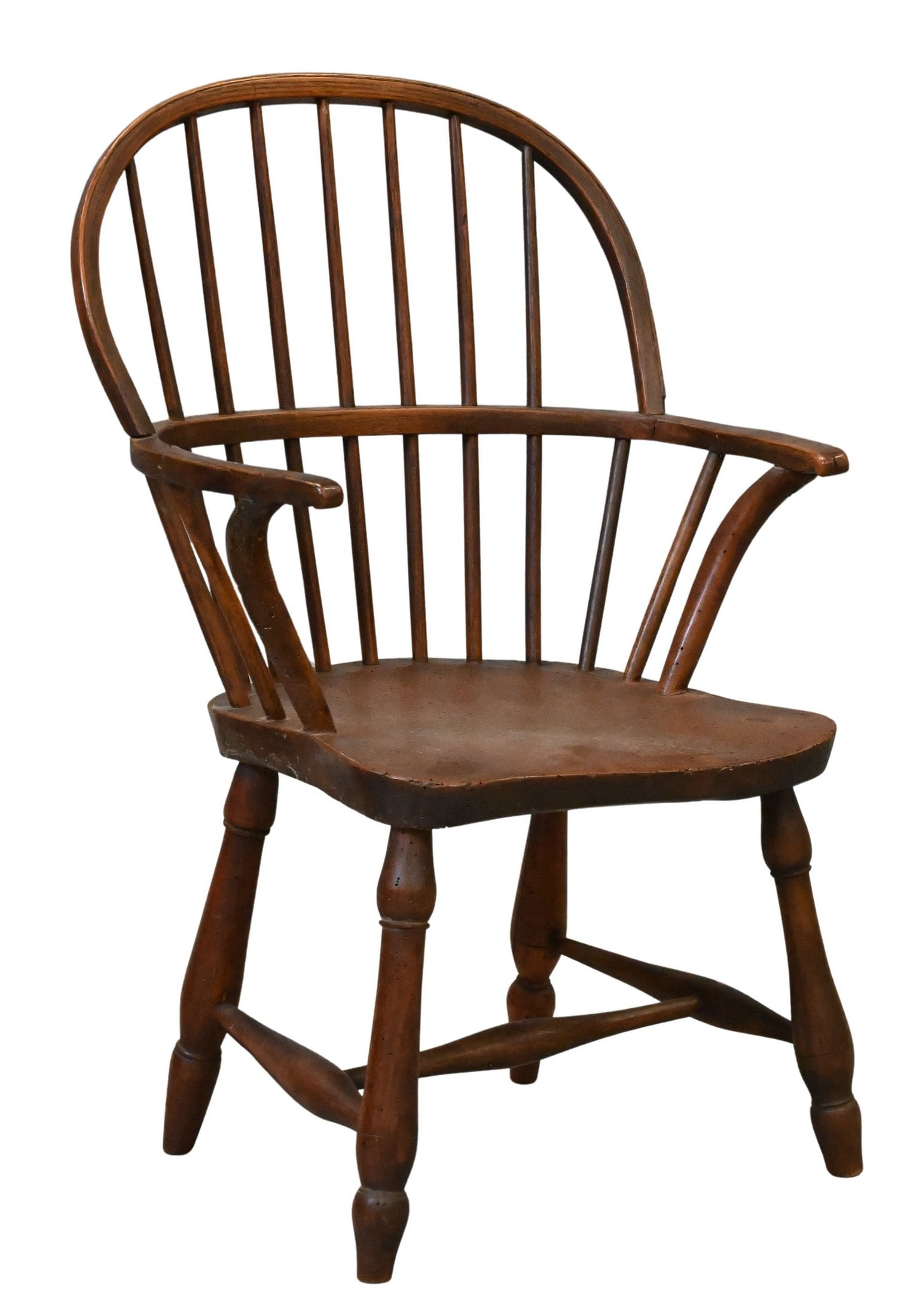 George III Child's Windsor Bow Back Arm Chair. (1 of 6)