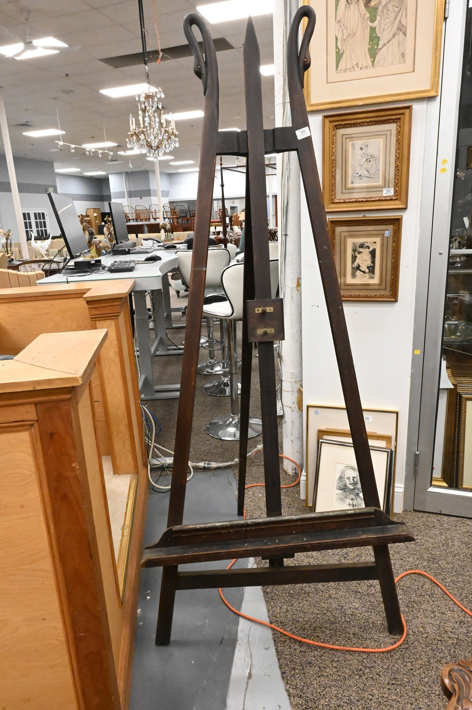 Adjustable Victorian Easel - 2