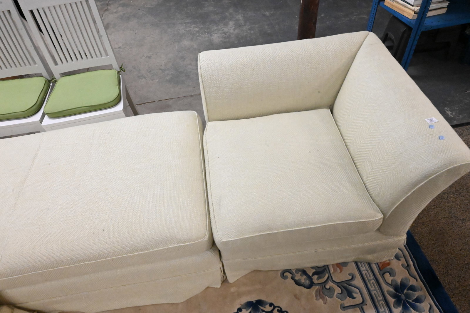 Custom Upholstered Chaise - 3