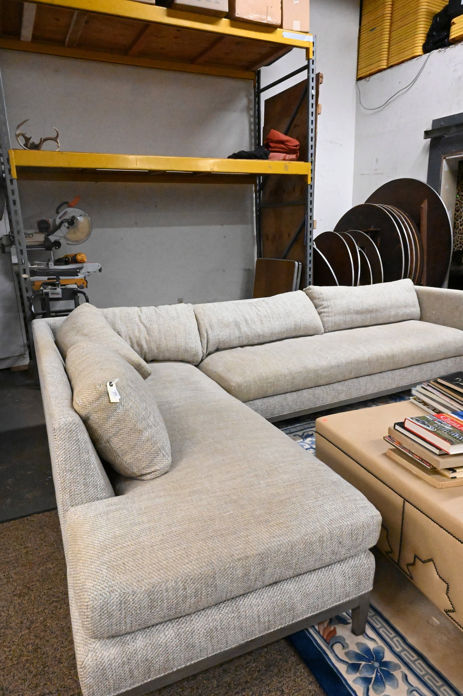 Lee Industries Custom Upholstered Section - 4