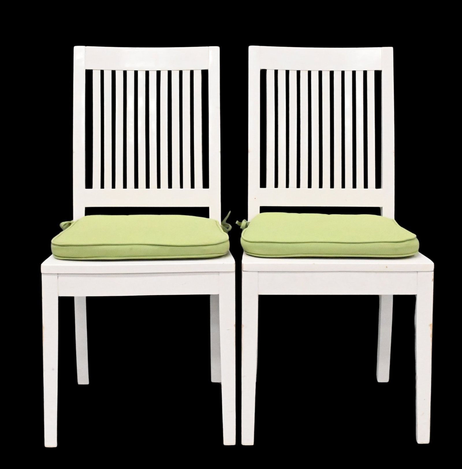 Pair of Crate and Barrel Side Chairs (1 of 4)