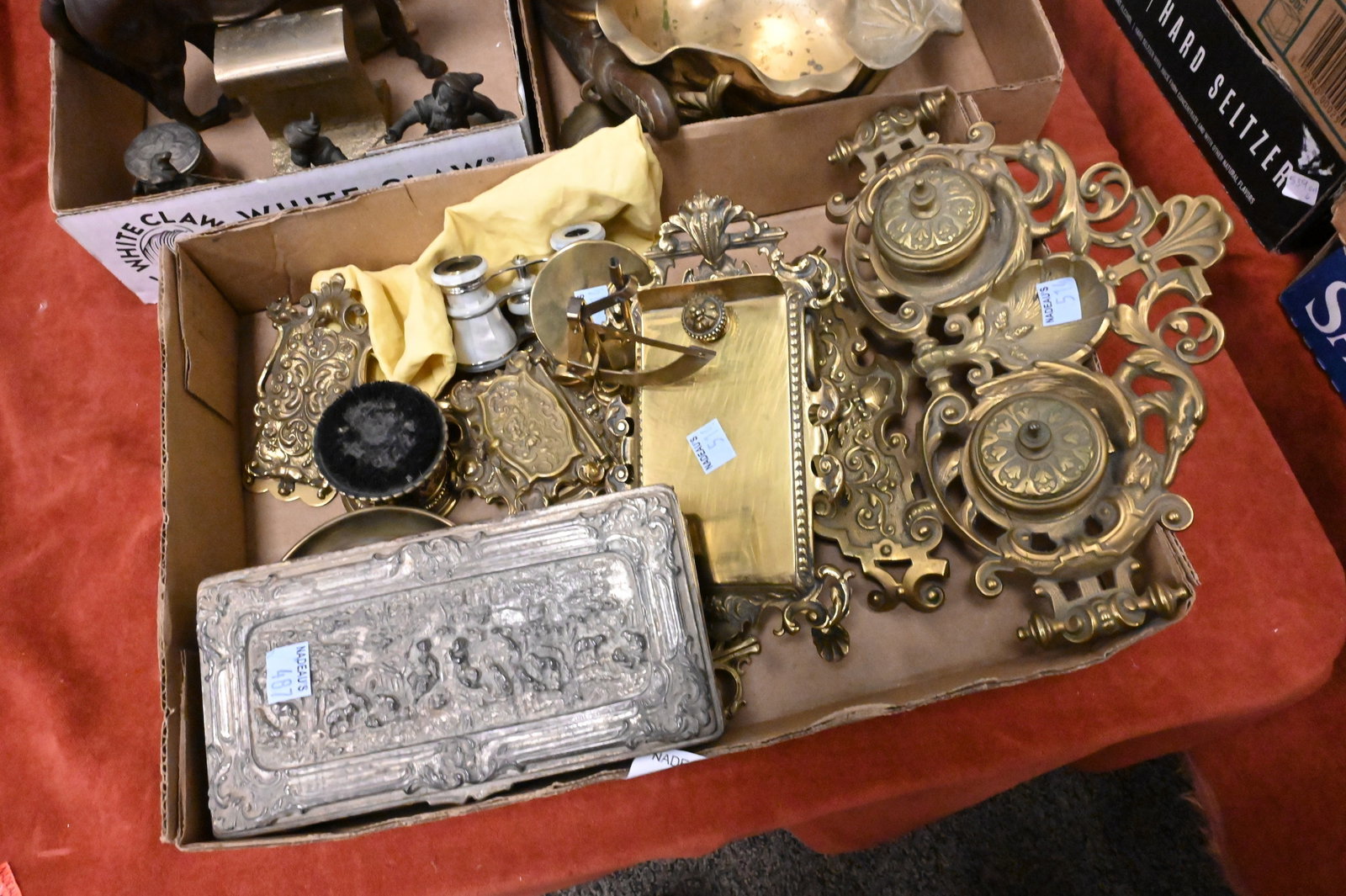 Assembled Decorative Metalware Group - 2