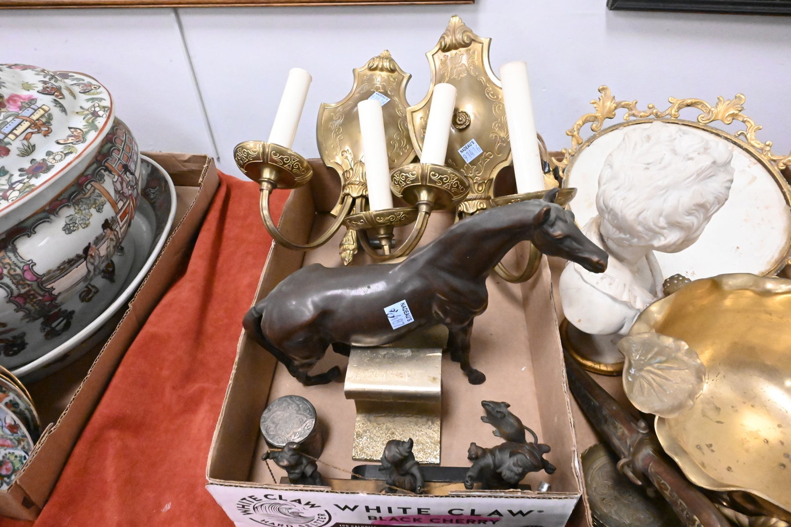 Assembled Decorative Metalware Group - 4