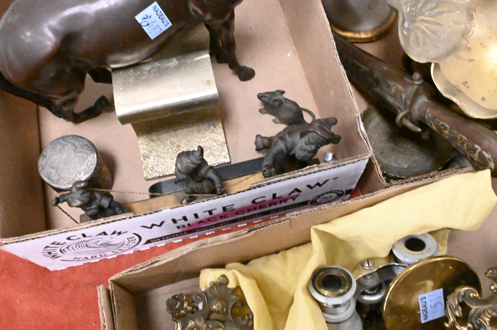 Assembled Decorative Metalware Group - 6
