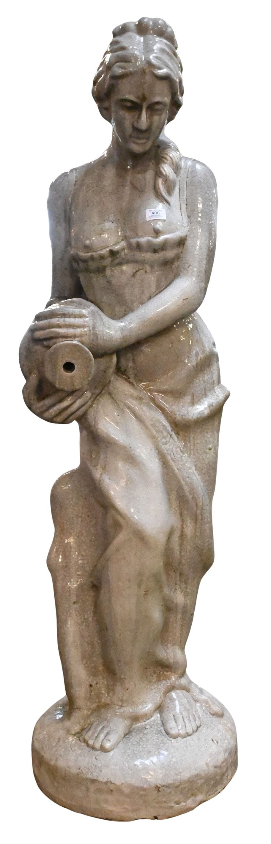 Terracotta Classical Roman Lady / Goddess of the Four Seasons (1 of 7)