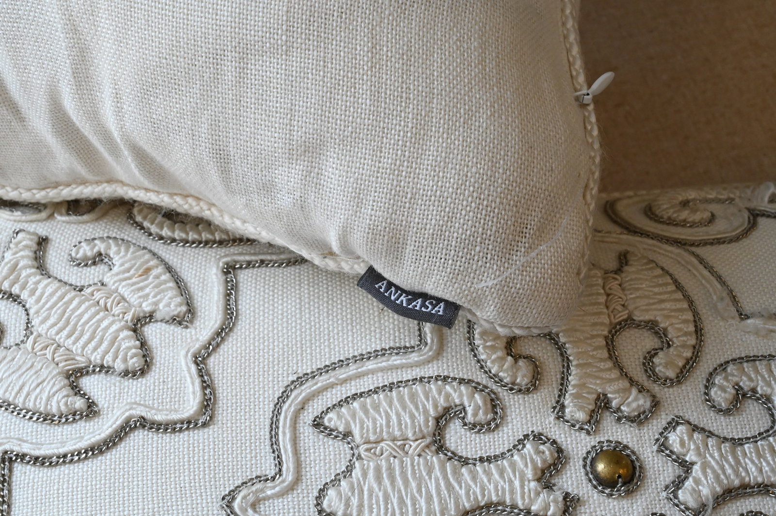 Three Ankasa "Versailles" Throw Pillows - 4