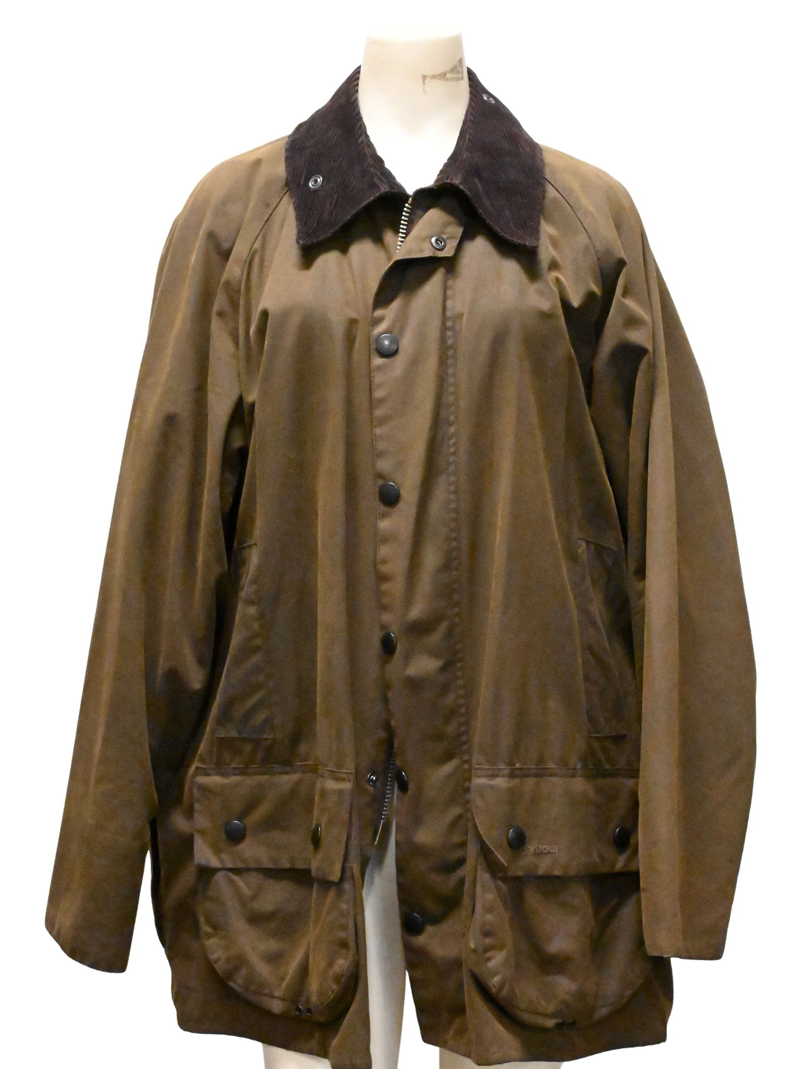 Barbour Men's Vintage Classic Beaufort A830 Green Jacket (1 of 5)
