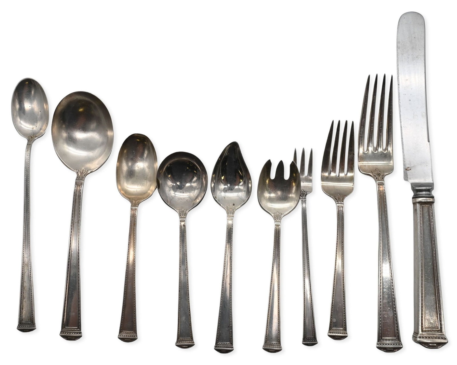 66 Piece J.G. International Silver Sterling Co. Flatware Set (1 of 4)