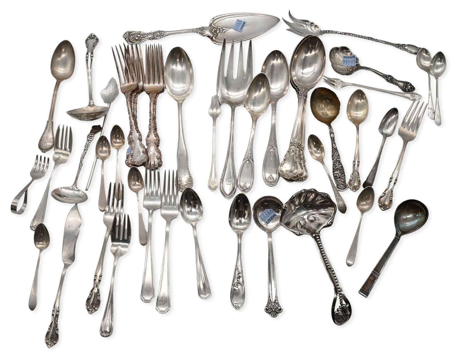 Large Group of Sterling Silver Flatware (1 of 6)
