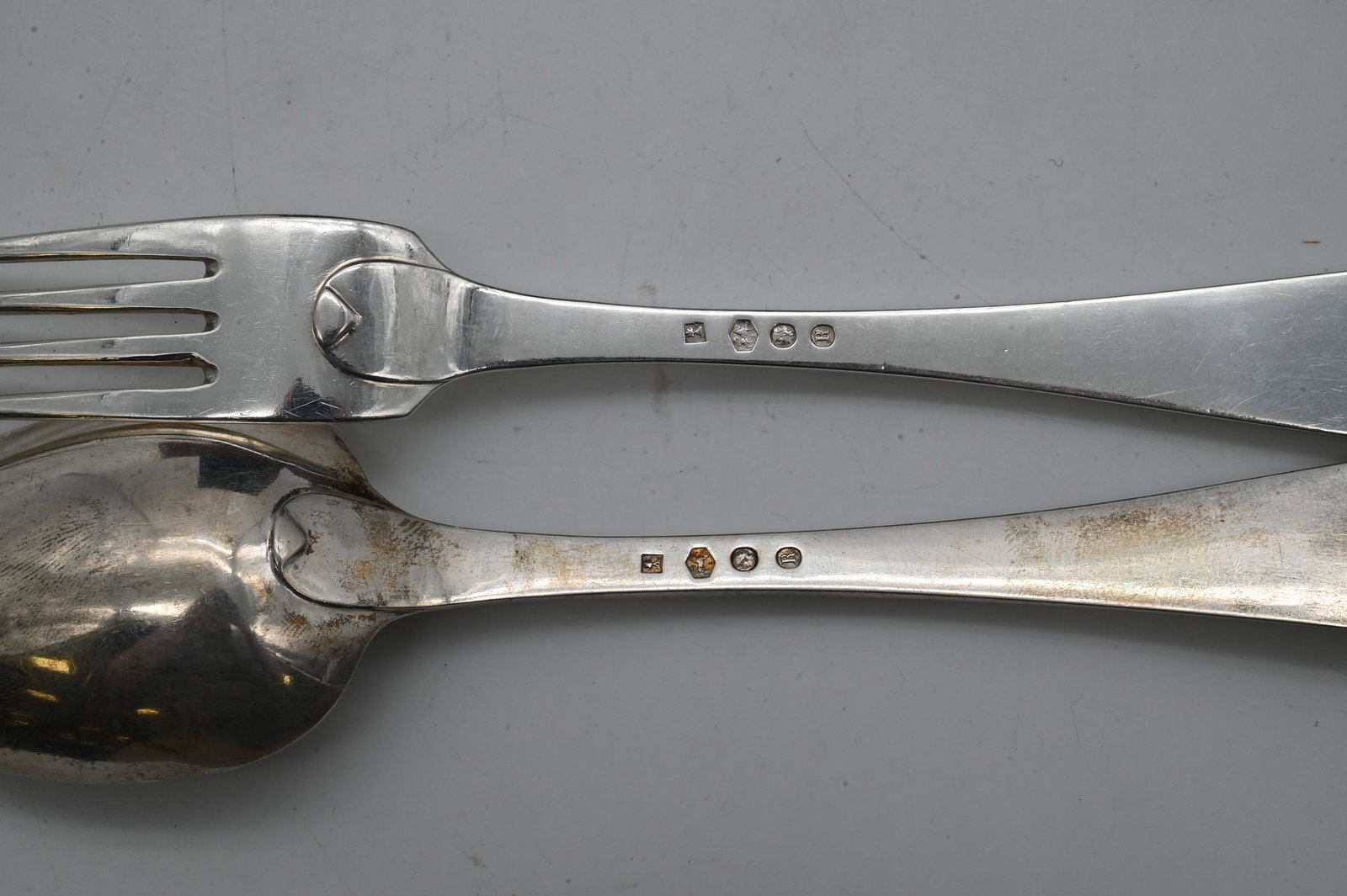 Dutch Silver Flatware Set For 12 - 2