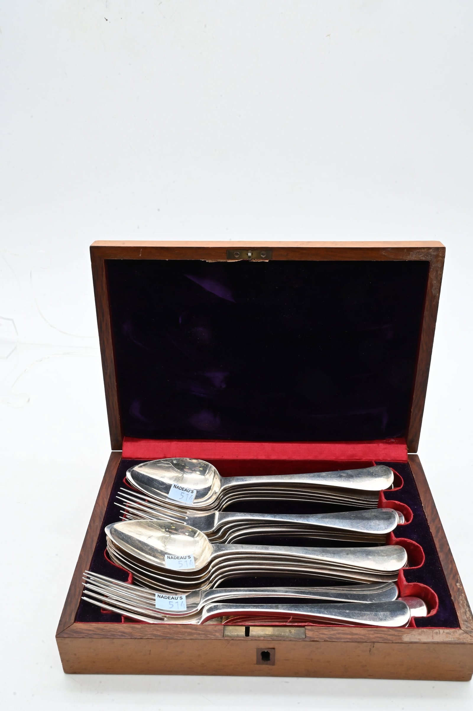 Dutch Silver Flatware Set For 12 - 3