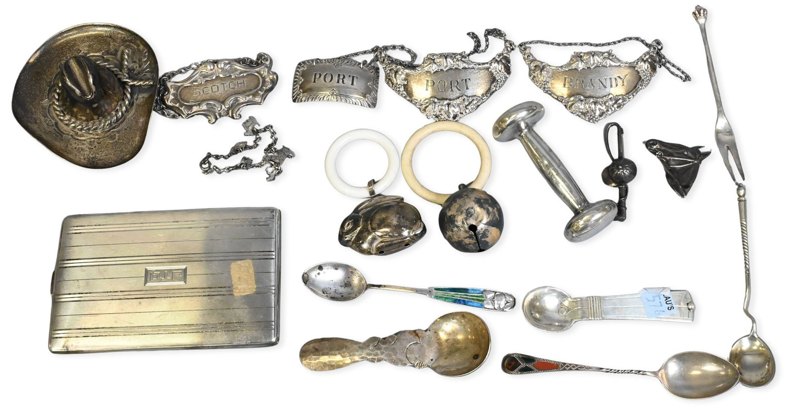 Small Group of Sterling Silver Articles (1 of 5)