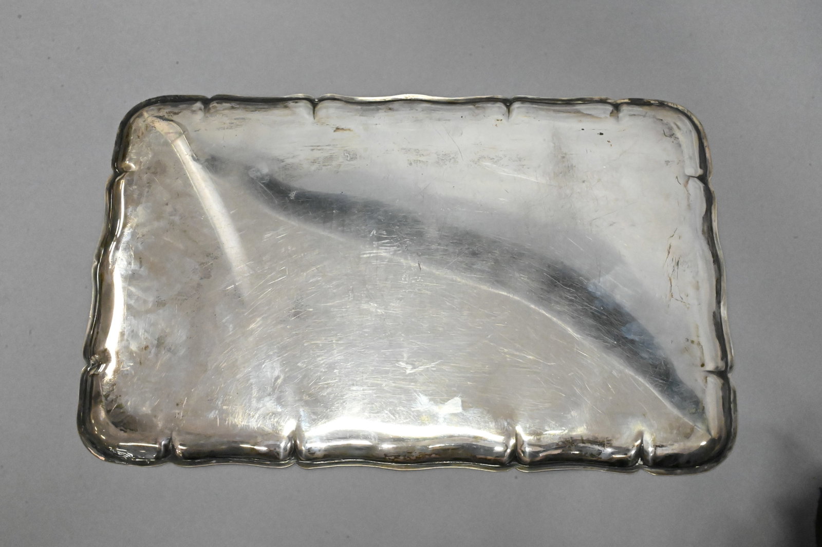 Continental Silver Rectangular Tray - 2