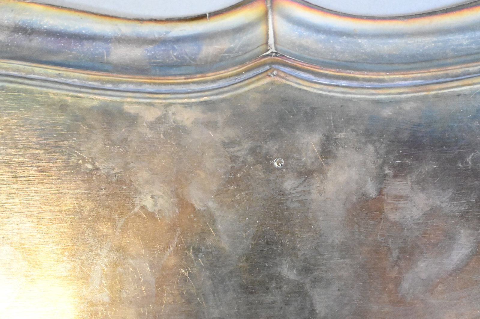 Dutch Sterling Silver Rectangular Footed Tray - 3
