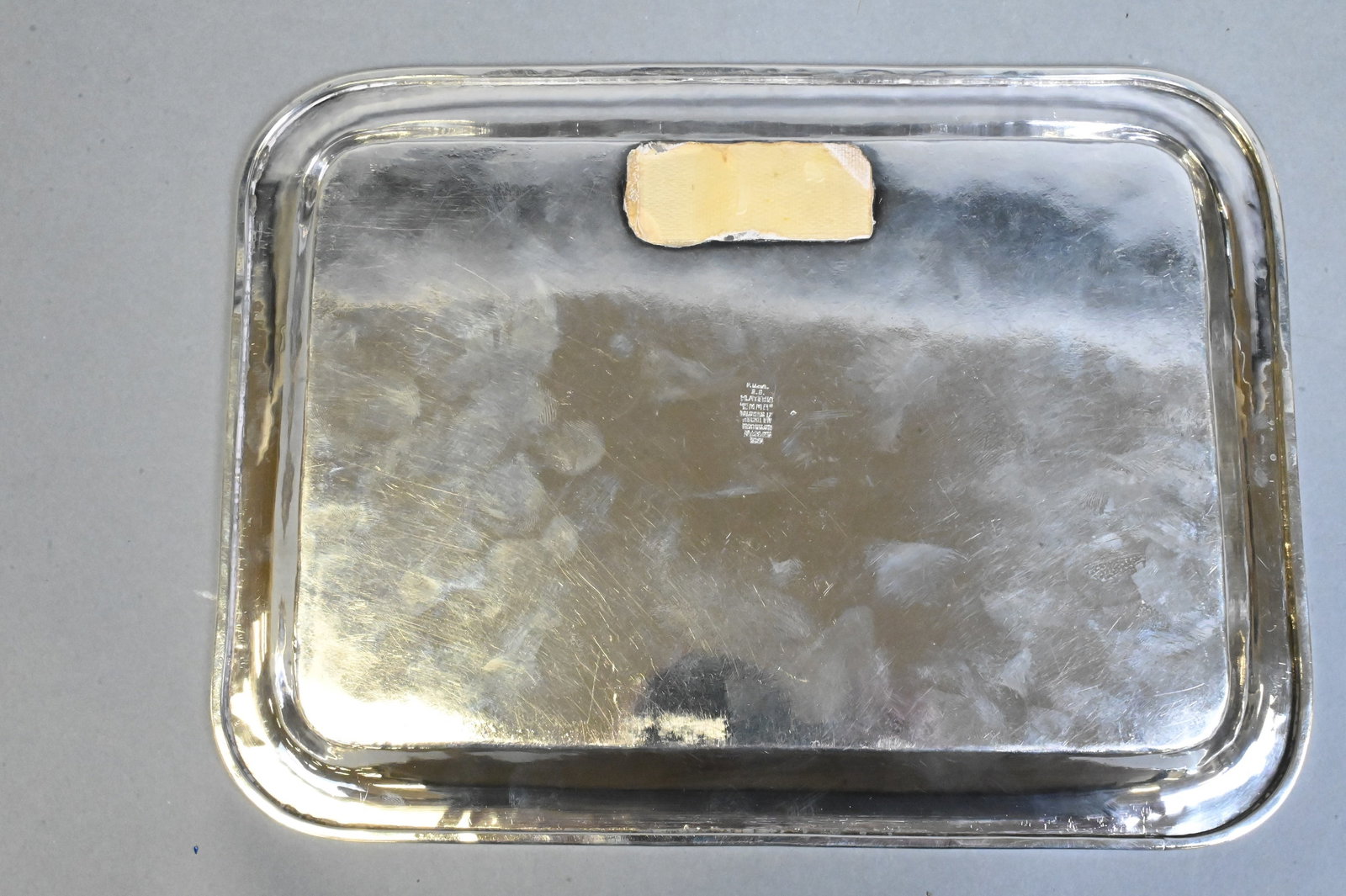 Mexican Sterling Silver Rectangular Tray - 2