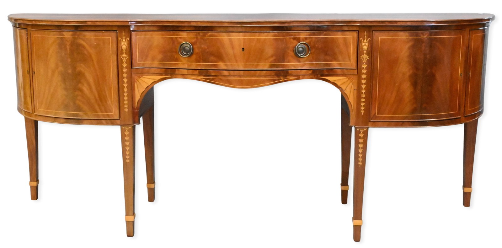 Federal Style Mahogany Inlaid Sideboard (1 of 6)