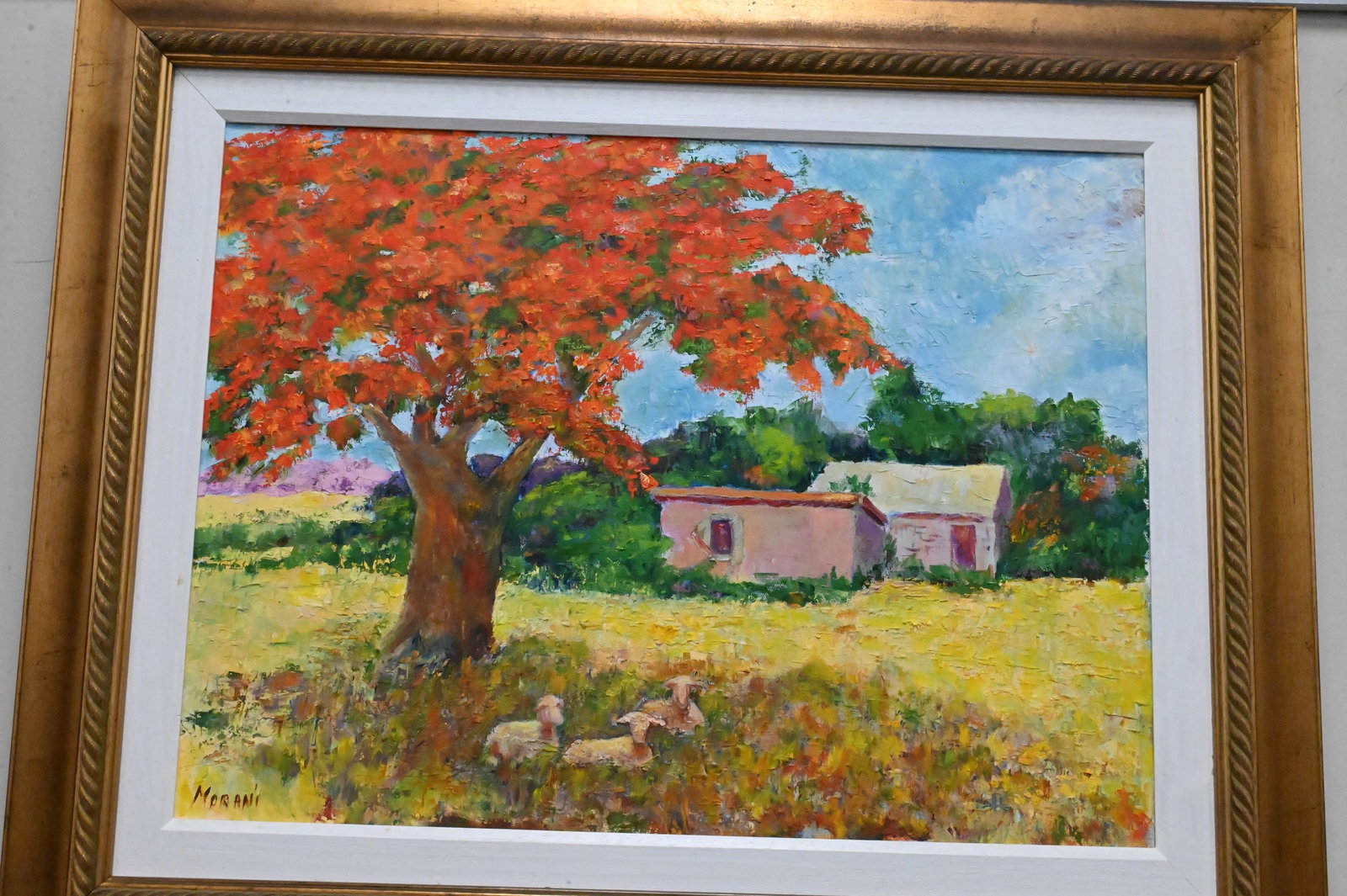 Two Framed Contemporary Landscapes - 2