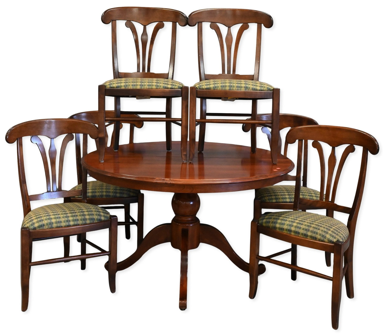 Seven Piece Nichols & Stone Country Manor Dining Set (1 of 10)