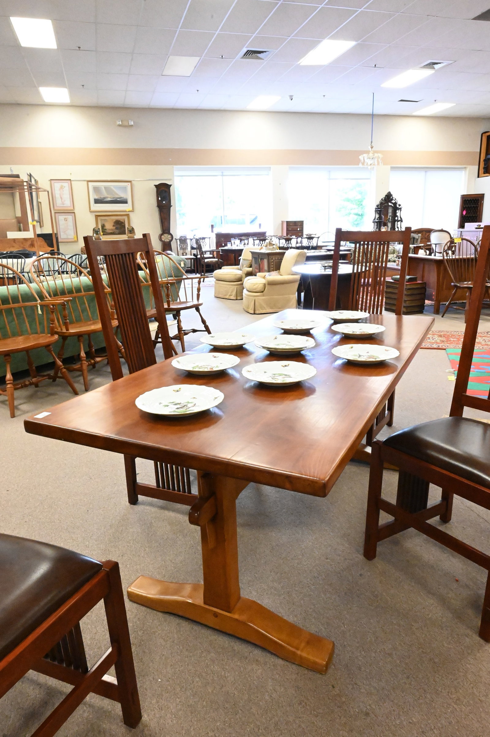 Stickley Cherry Dining Table - 2