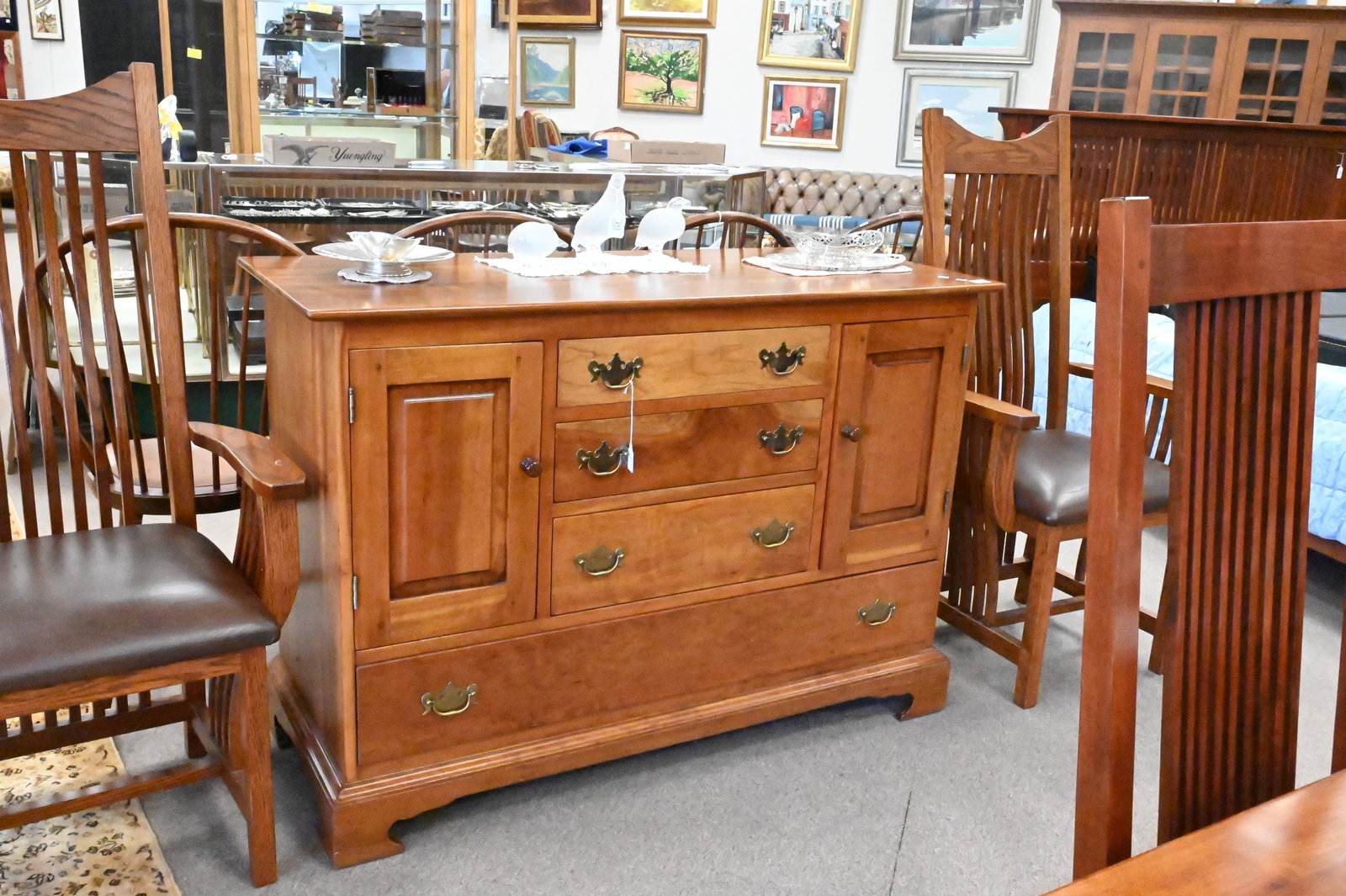 Stickley Cherry Server - 2