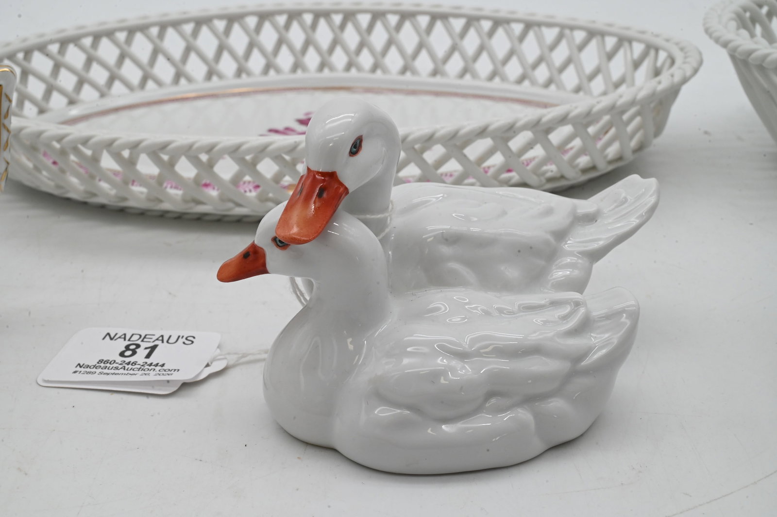 Small Herend Porcelain Group - 4