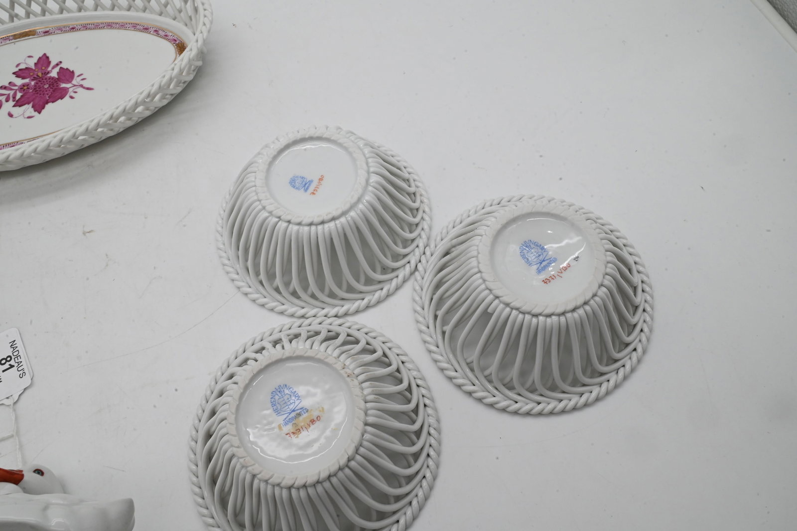 Small Herend Porcelain Group - 7