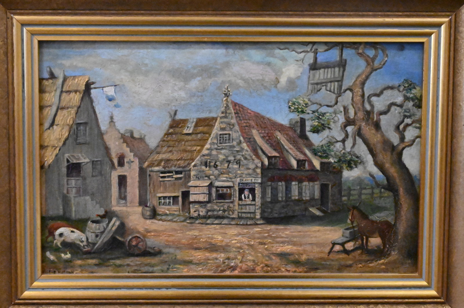 Three Small Framed Landscape Paintings - 2