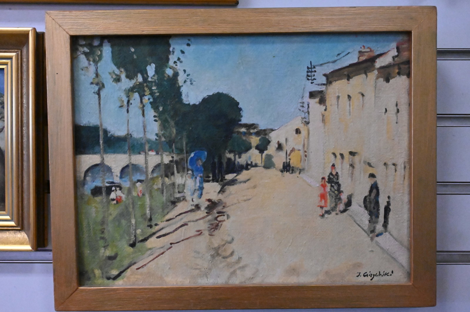 Three Small Framed Landscape Paintings - 4