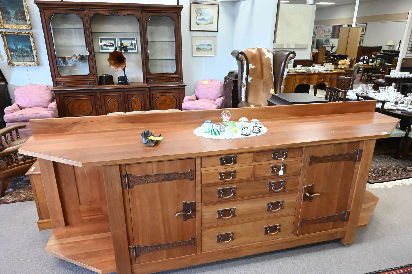 Stickley Custom Ordered Cherry Server / Sideboard - 3