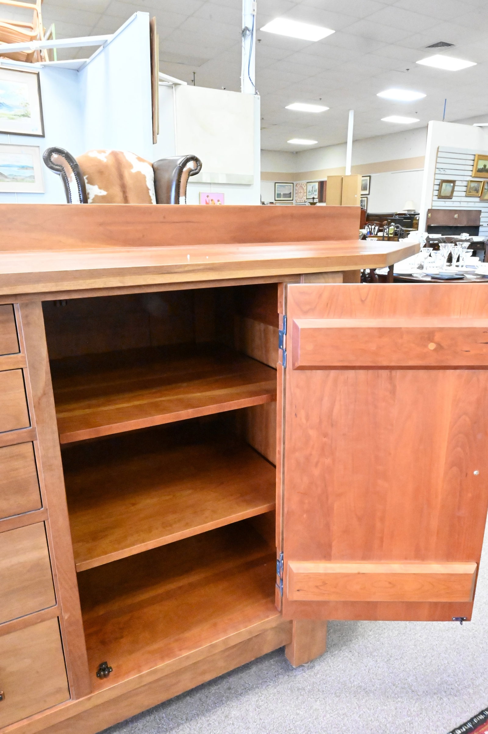 Stickley Custom Ordered Cherry Server / Sideboard - 6