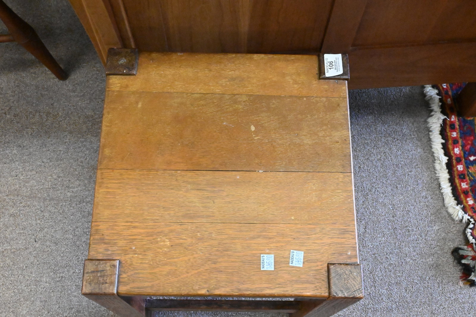 Stickley Mission Oak Stool - 3