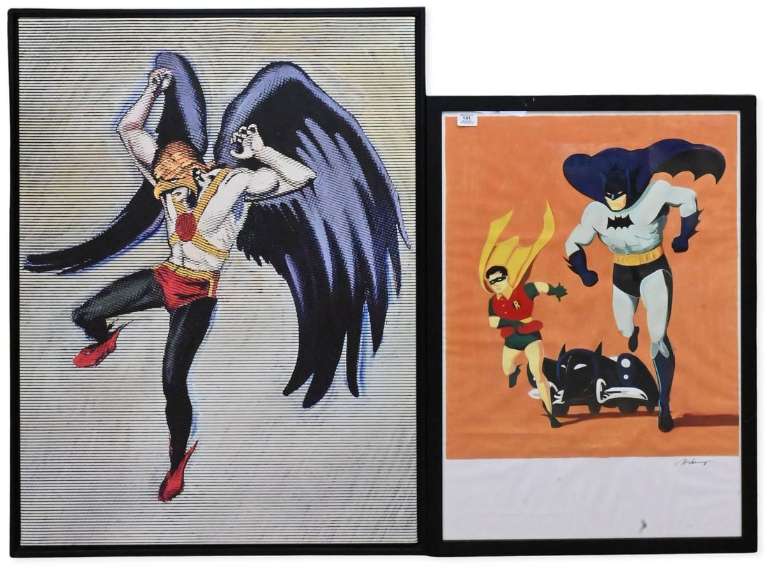 Three Contemporary Pop Art Prints, After Mel Ramos and Jonas Wood (1 of 4)